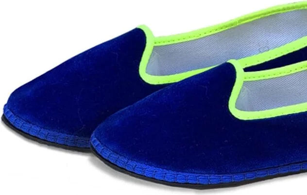 Bluette Velvet Slippers Friulane - Image 3