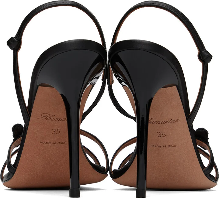 Blumarine Black Aura Heeled Sandals - Image 2