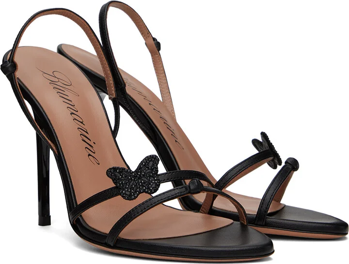 Blumarine Black Aura Heeled Sandals - Image 4