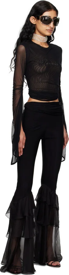 Blumarine Black Aura Heeled Sandals - Image 5