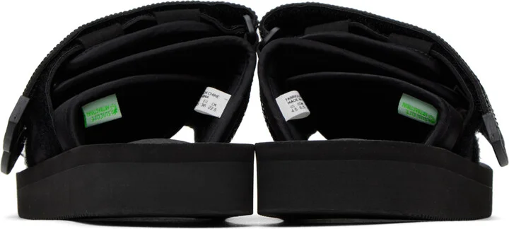 Blumarine Black Suicoke Edition Moto Sandals - Image 2