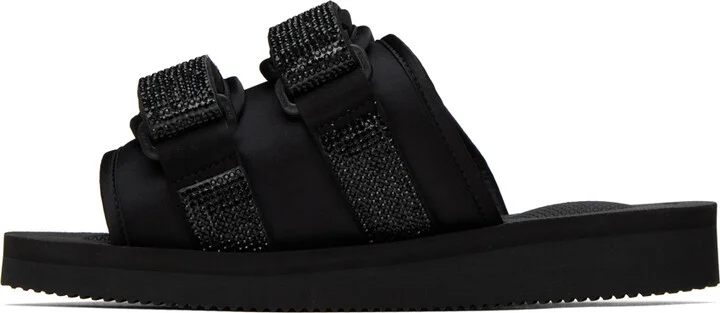 Blumarine Black Suicoke Edition Moto Sandals - Image 3