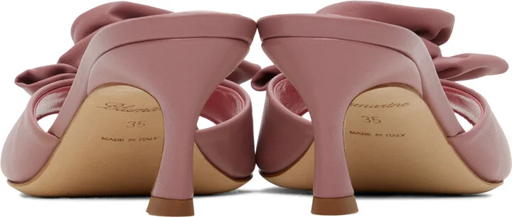 Blumarine Pink Juliet Heeled Sandals - Image 2