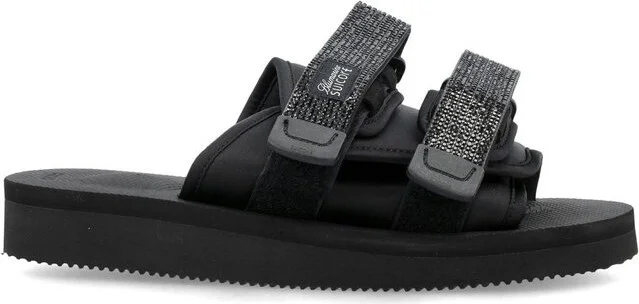 Blumarine X Suicoke Embellished Touch Strap Slides