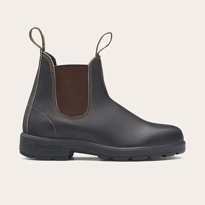 Blundstone 500 Stout Brown Leather Shoes