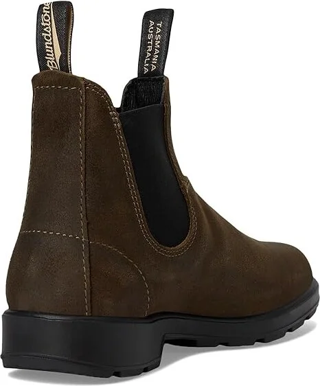 Blundstone BL1615 Boots Olive Suede : AU 6 (US Men's 7 - US Women's 9) Medium, Leather - Image 4
