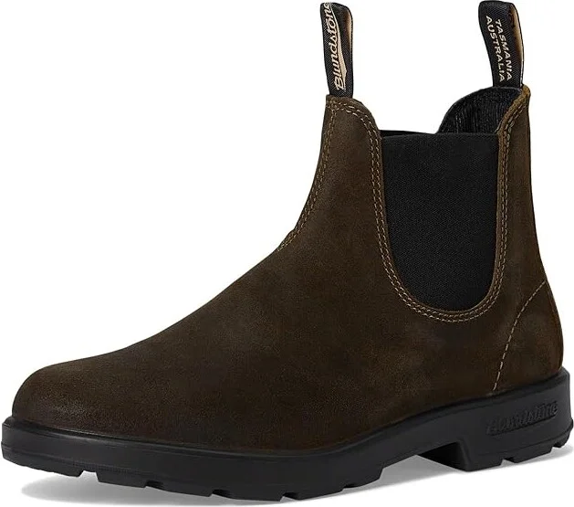 Blundstone BL1615 Boots Olive Suede : AU 6 (US Men's 7 - US Women's 9) Medium, Leather - Image 5