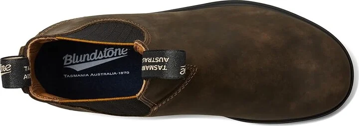 Blundstone BL1944 Boots Rustic Brown/Mustard : AU 13 (US Men's 14) Medium, Leather - Image 2