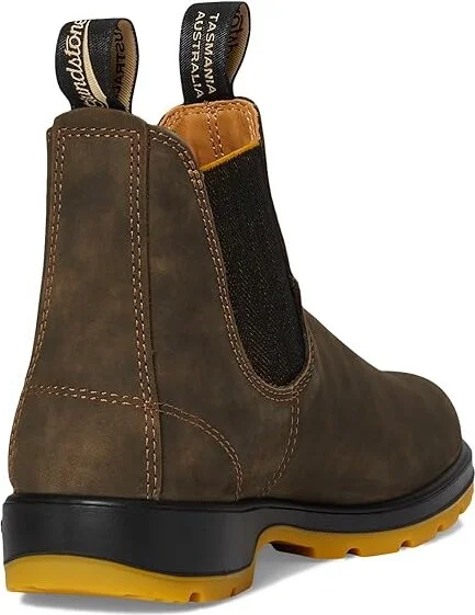 Blundstone BL1944 Boots Rustic Brown/Mustard : AU 13 (US Men's 14) Medium, Leather - Image 4