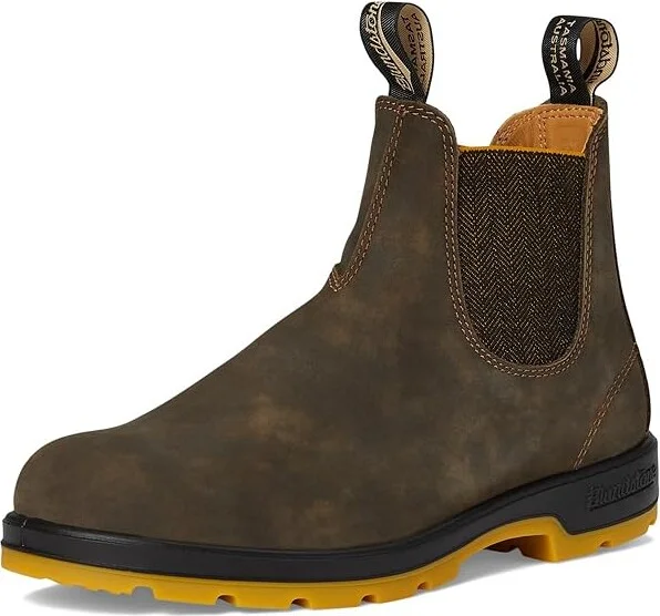 Blundstone BL1944 Boots Rustic Brown/Mustard : AU 13 (US Men's 14) Medium, Leather - Image 5
