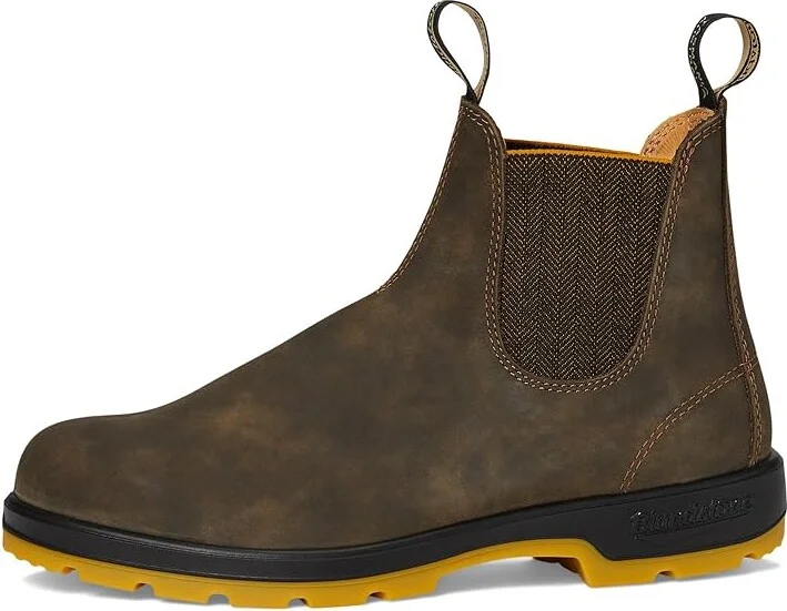 Blundstone BL1944 Boots Rustic Brown/Mustard : AU 13 (US Men's 14) Medium, Leather - Image 6