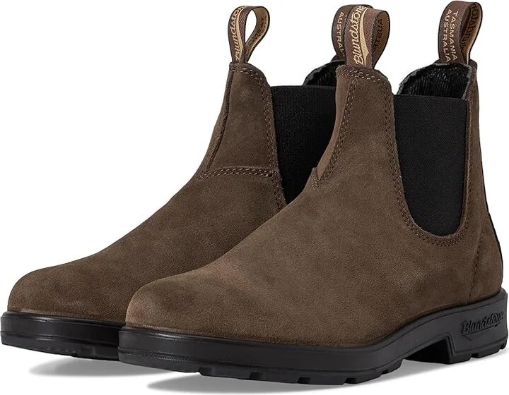 Blundstone BL2410 Boots Brown Suede : AU 13 (US Men's 14) Medium, Suede/Textile
