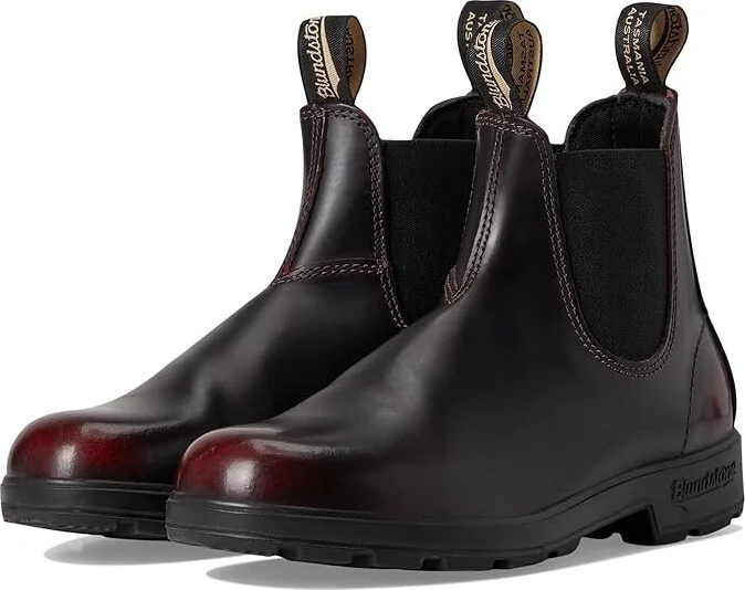 Blundstone BL2412 Boots Bordeaux Brush : AU 6 (US Men's 7 - US Women's 9) Medium, Leather/Textile