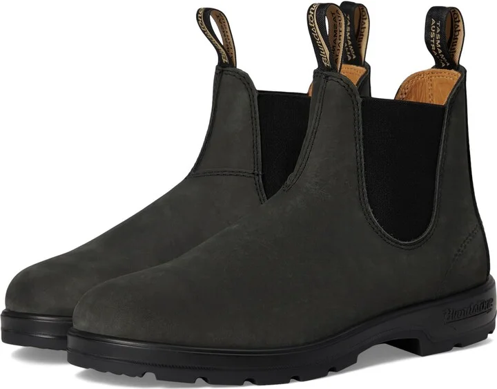 Blundstone Unisex BL587 Rustic Black Mens 10.5 Medium