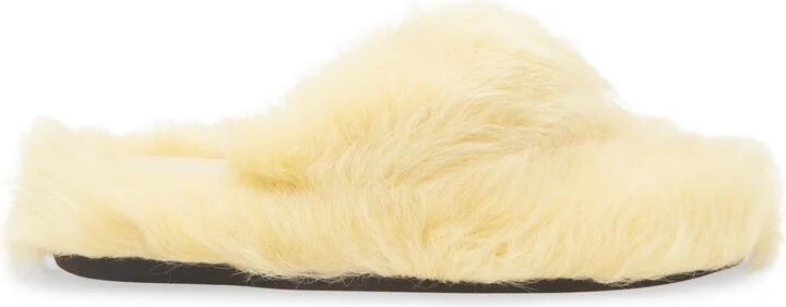 Blurr Shearling Flip Flop - Image 3