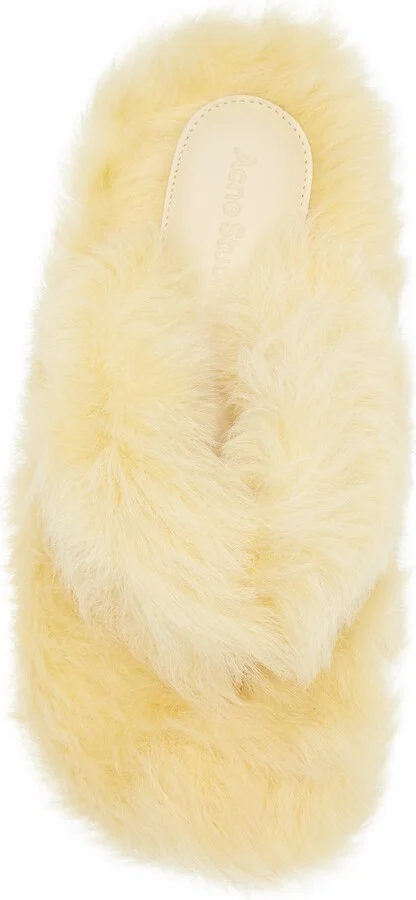 Blurr Shearling Flip Flop - Image 5