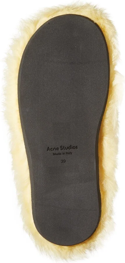Blurr Shearling Flip Flop - Image 6