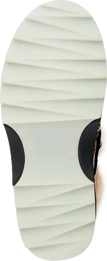 Blurred lace-up shearling boots - Image 5