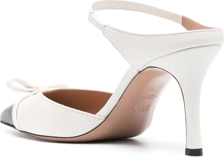 Blythe 80mm leather mules - Image 3