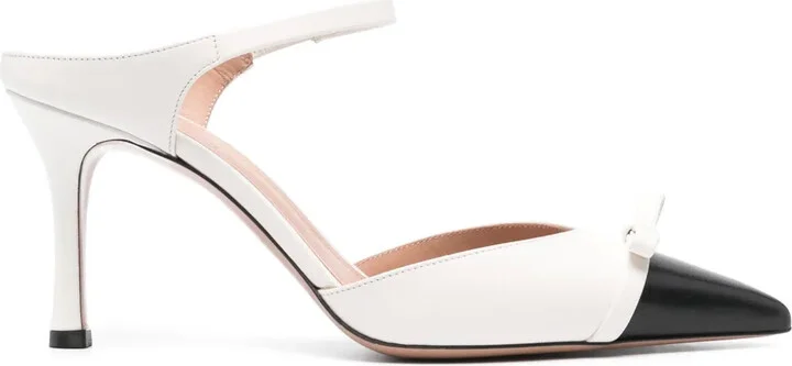 Blythe 80mm leather mules
