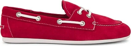 Red Suede White