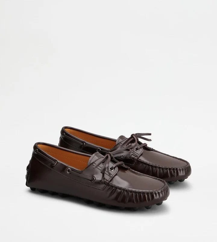 Boat Gommino Bubble in Leather - Image 2