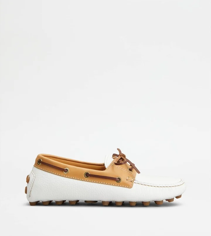 Boat Gommino Bubble in Leather