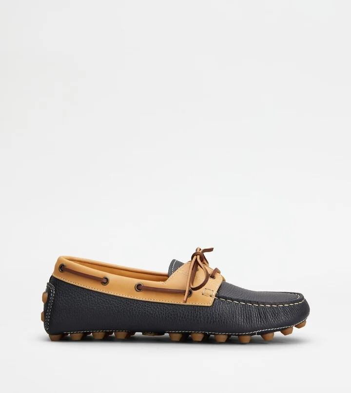 Boat Gommino Bubble in Leather