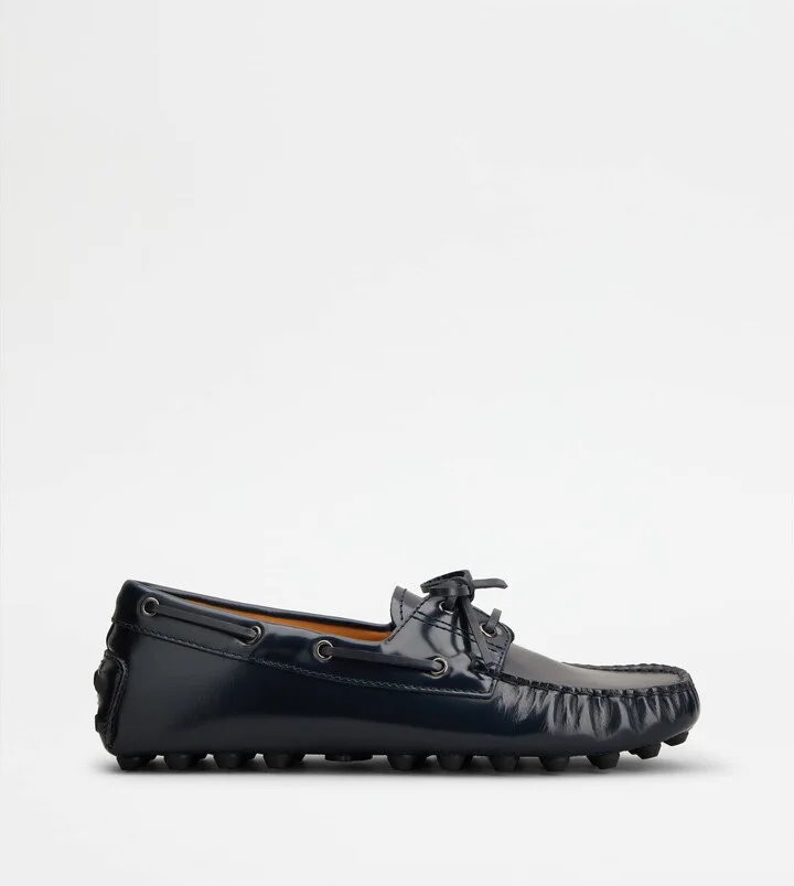 Boat Gommino Bubble in Leather