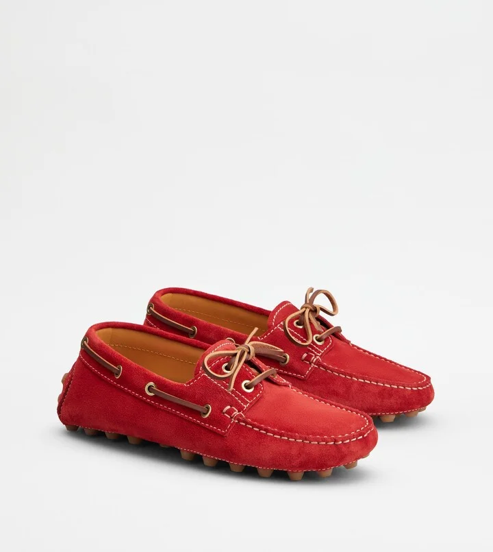 Boat Gommino Bubble in Suede - Image 2