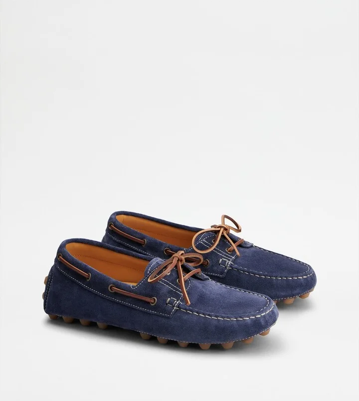 Boat Gommino Bubble in Suede - Image 2