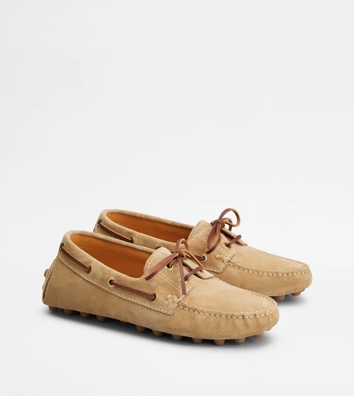 Boat Gommino Bubble in Suede - Image 2