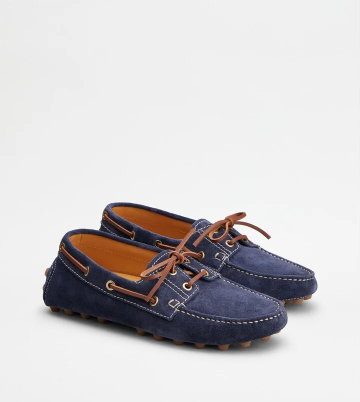 Boat Gommino Bubble in Suede - Image 2