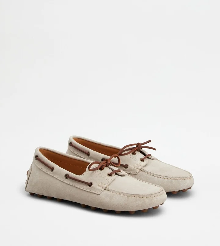 Boat Gommino Bubble in Suede - Image 2