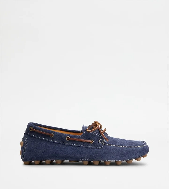Boat Gommino Bubble in Suede