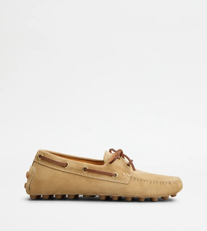 Boat Gommino Bubble in Suede