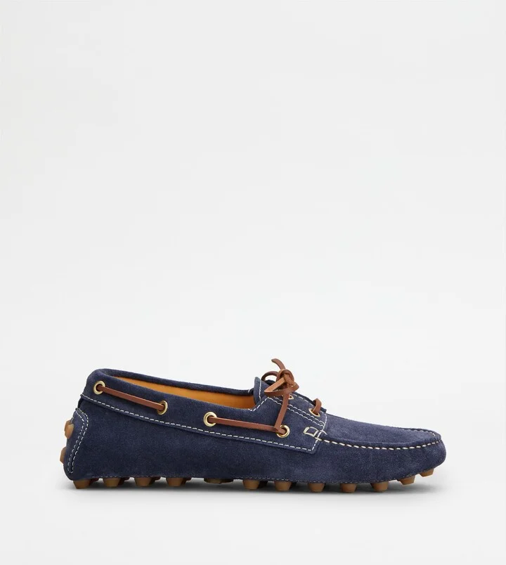 Boat Gommino Bubble in Suede
