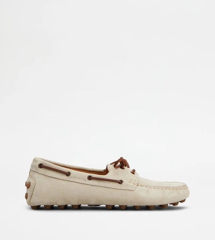 Boat Gommino Bubble in Suede