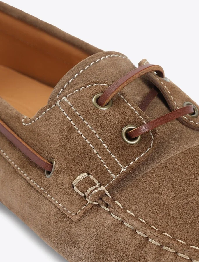 Boat Gommino Bubble Suede Loafers - Image 3