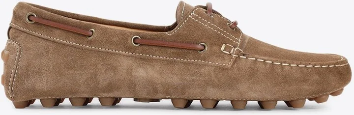 Boat Gommino Bubble Suede Loafers