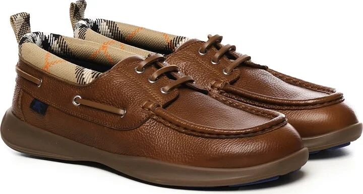 Boat Moccasins In Leather - Image 2