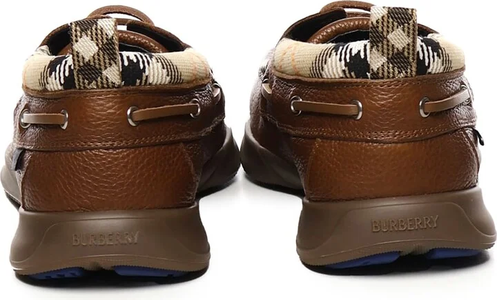 Boat Moccasins In Leather - Image 3