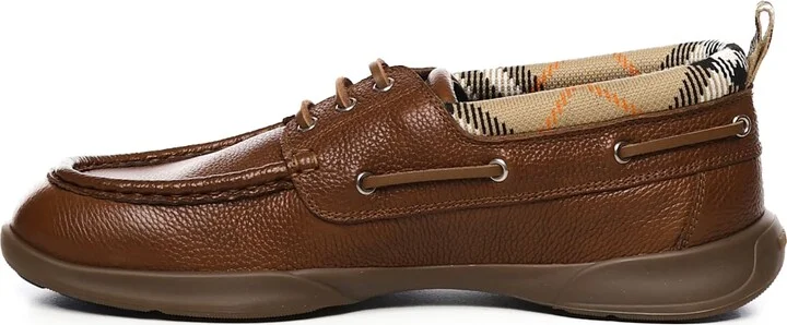 Boat Moccasins In Leather - Image 4