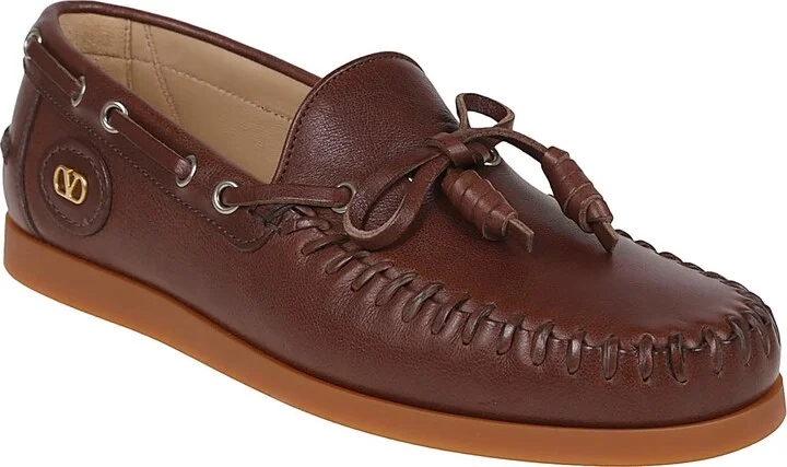 Boat Shoe Palm Avenue Bufalo/antique Brass Logo/rs - Image 2