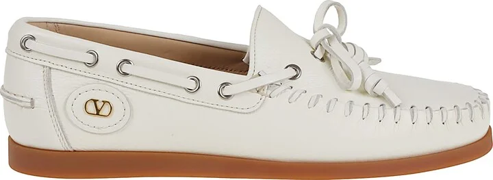 Boat Shoe Palm Avenue Bufalo/antique Brass Logo/rs