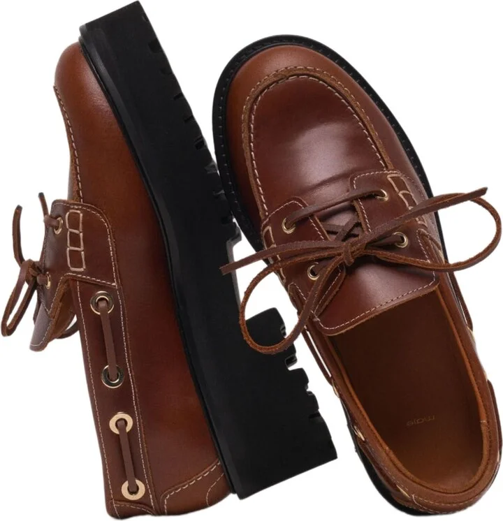 Boat shoes with chunky sole - Image 4