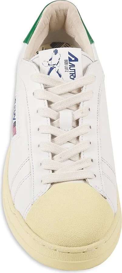 Bob Lutz Logo Low Top Sneakers - Image 5