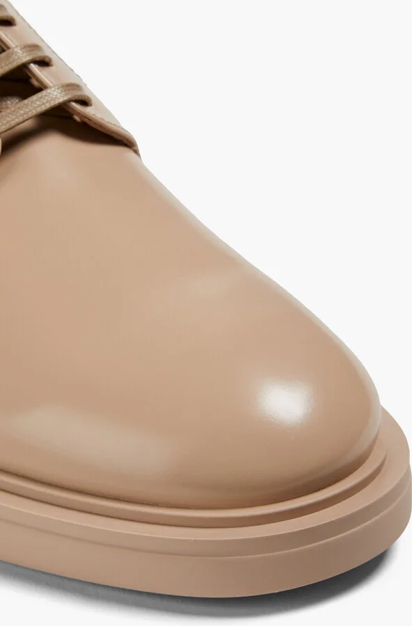 Bobby glossed-leather brogues - Image 4