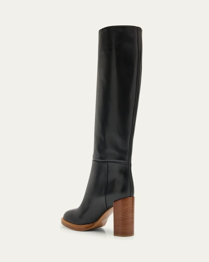 Bocca Calfskin Tall Boots - Image 2