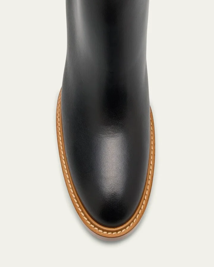 Bocca Calfskin Tall Boots - Image 6